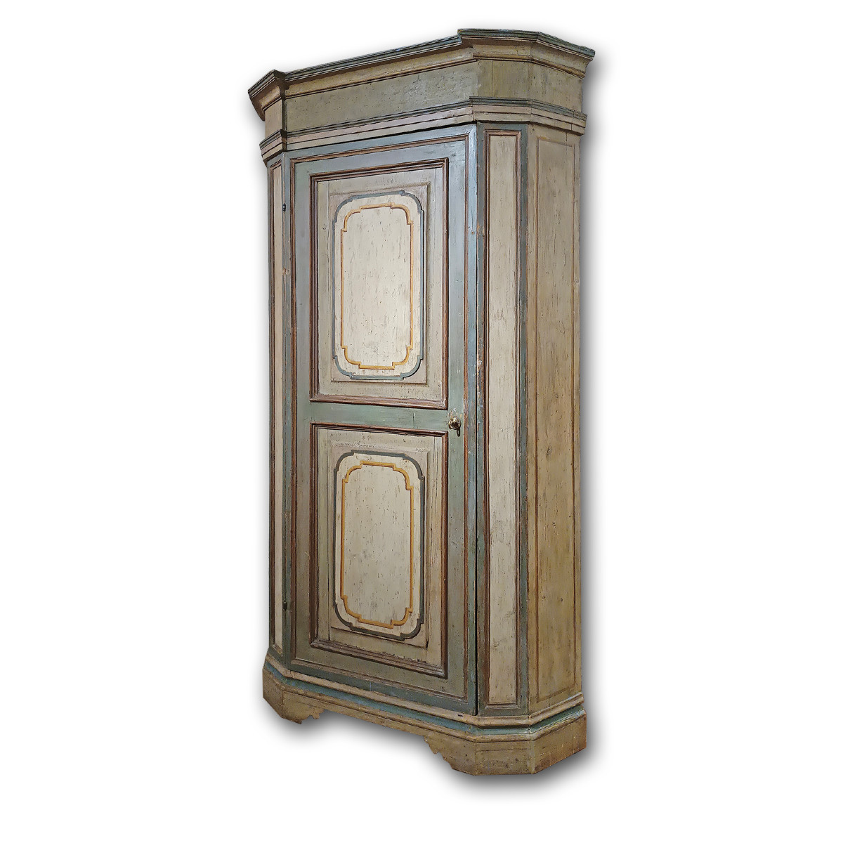 CABINET PEINT LOUIS XIV DÉBUT DU 18ème SIÈCLE