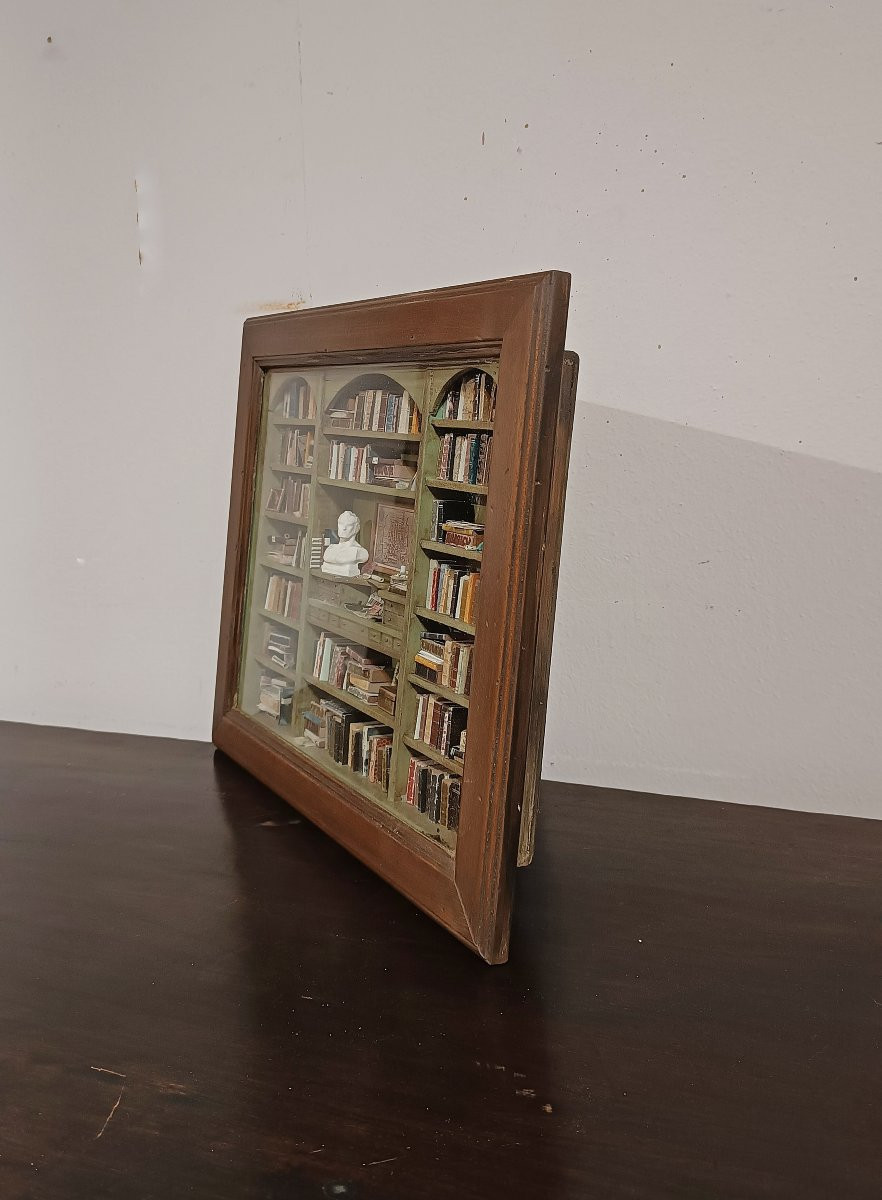 Late 19th Century Miniature Bookcase-photo-2