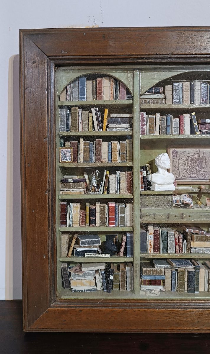 Late 19th Century Miniature Bookcase-photo-1