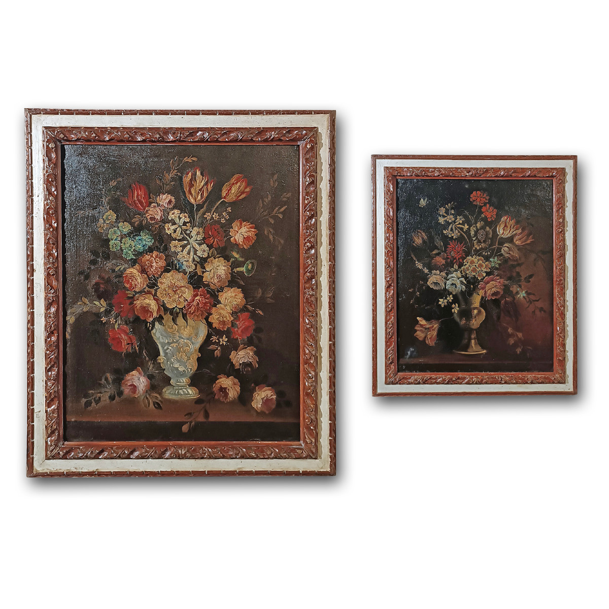 Late 17th Century Pair Of Still Life Paintings