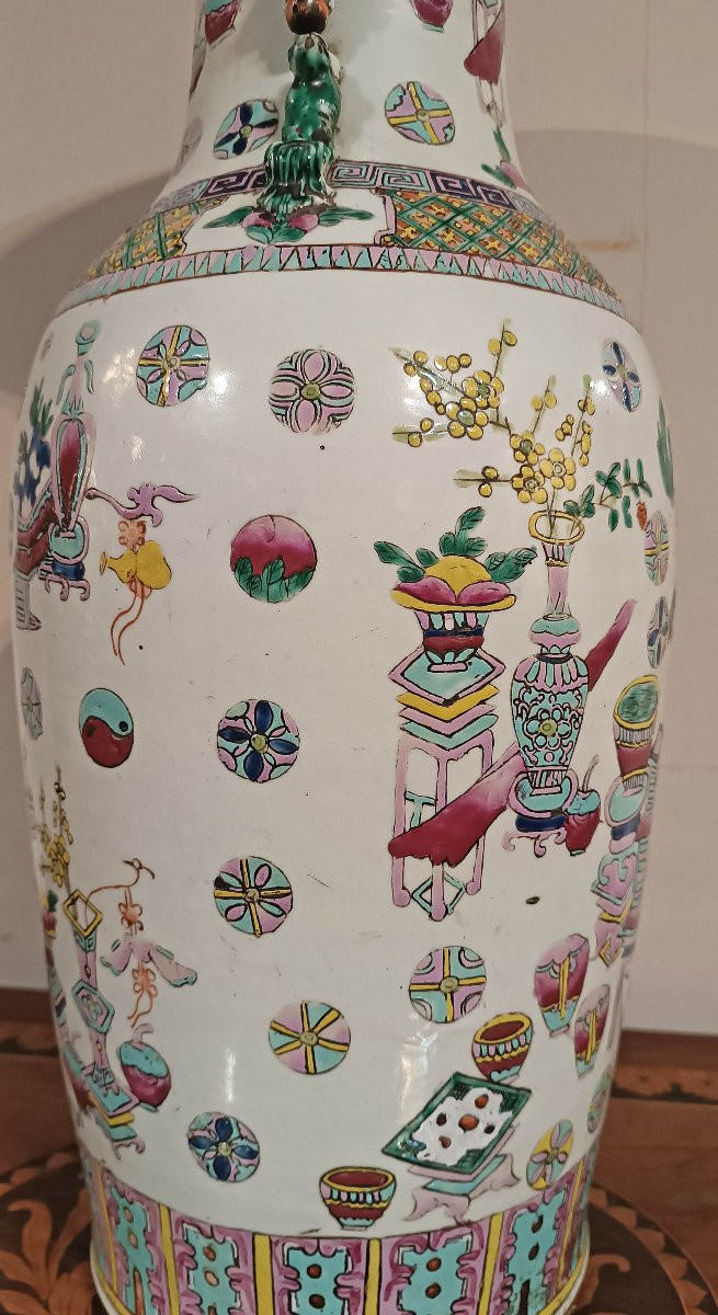 Second Half Of The 18th Century Chinese Porcelain Vase-photo-1