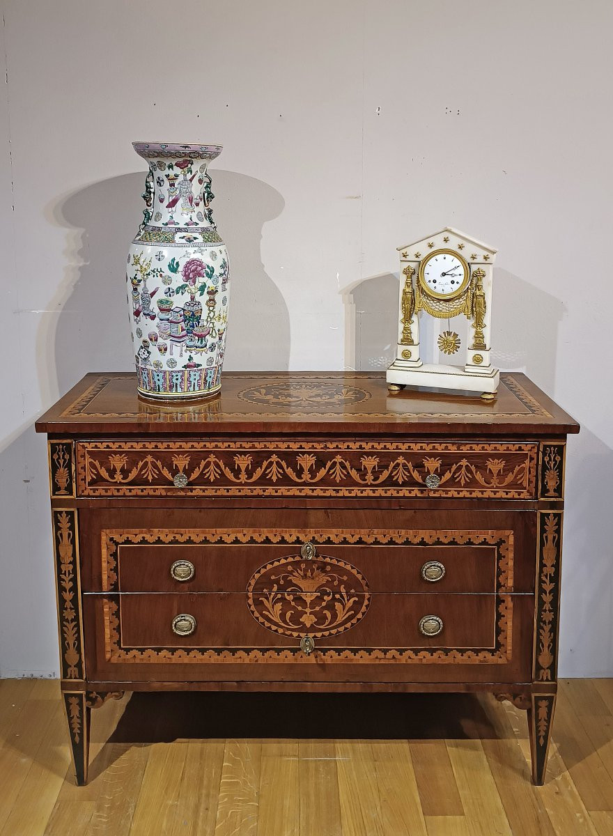 Second Half Of The 18th Century Chinese Porcelain Vase-photo-6