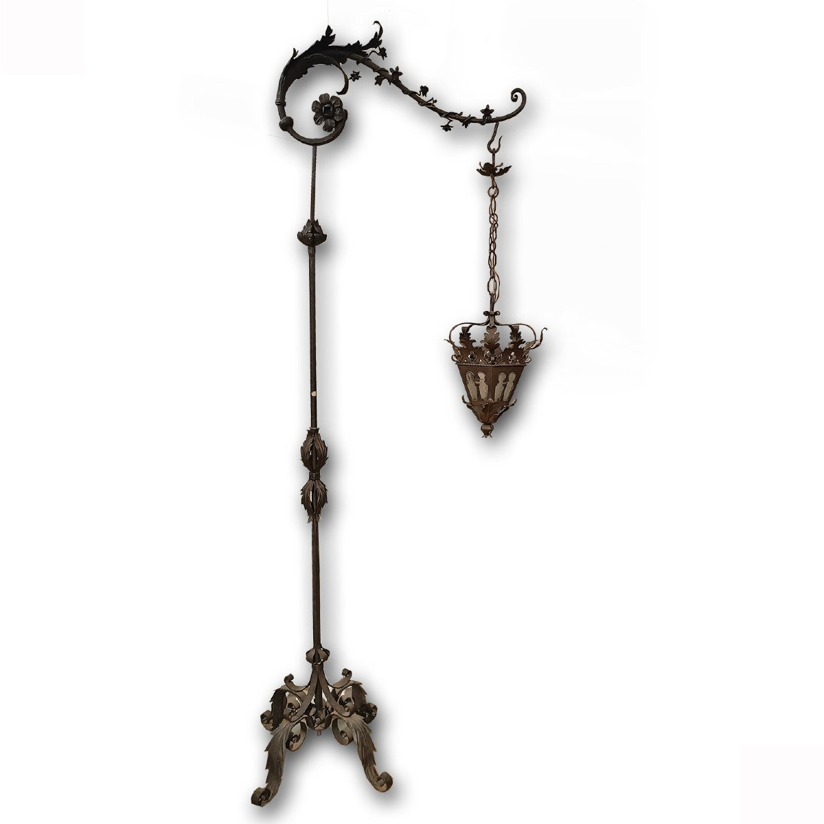 End Of The 19th Century Iron Lantern 