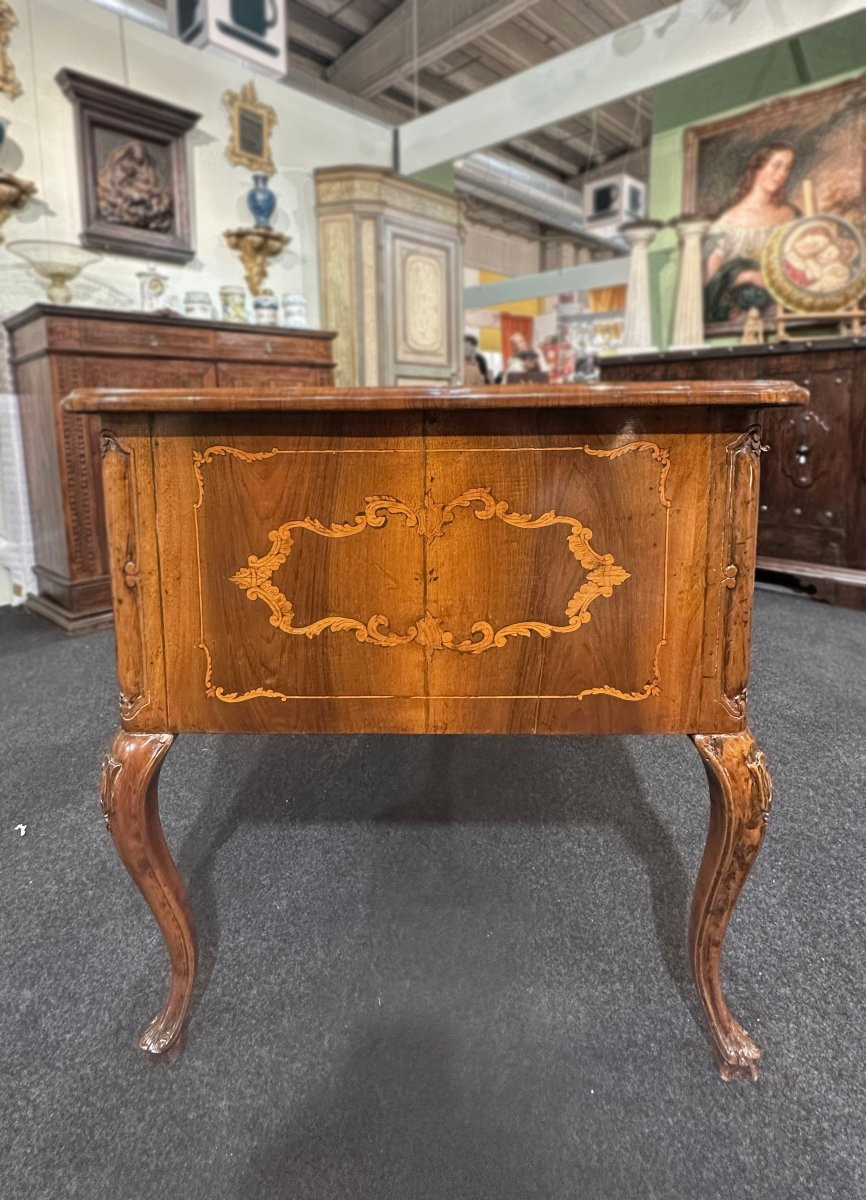 Mid-18th Century Louis XV Inlay Writing Desk-photo-3