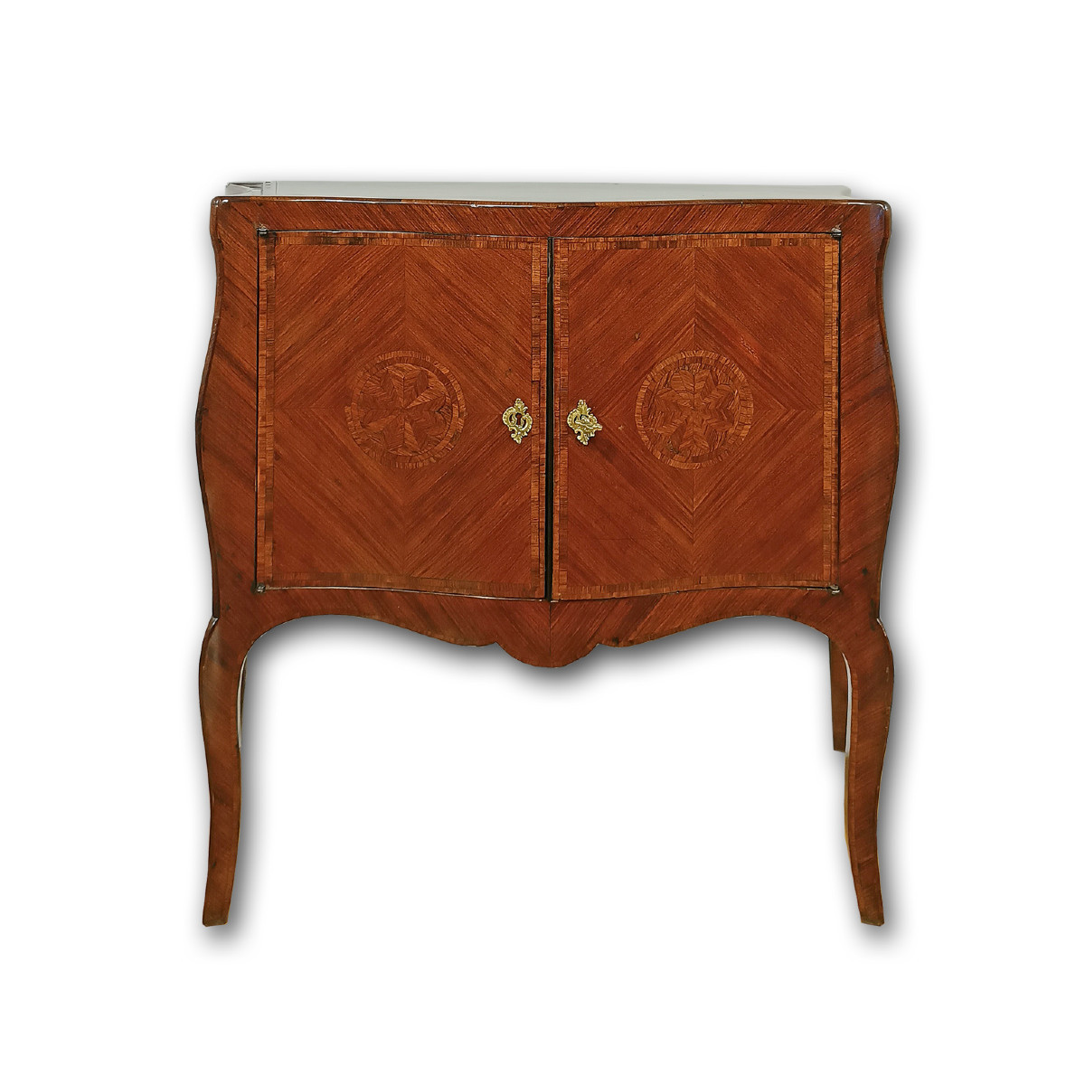 Mid-18th Century Small Sideboard With Inlays 