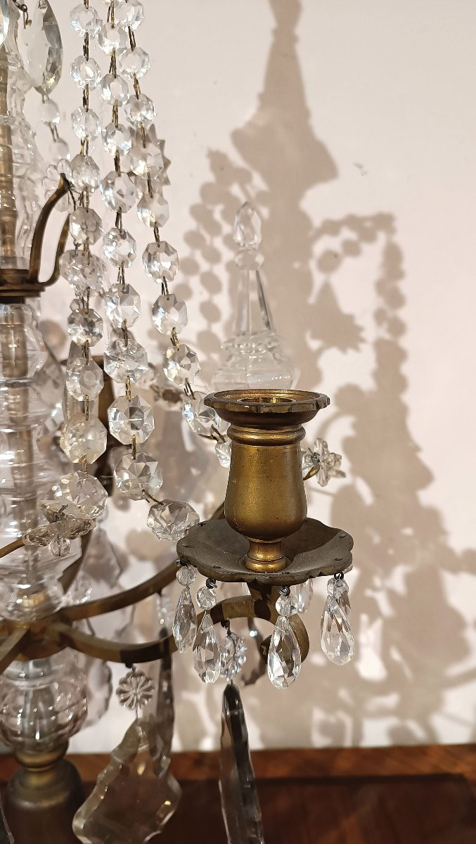 Mid-19th Century Pair Of Neoclassical-style Girandoles-photo-2