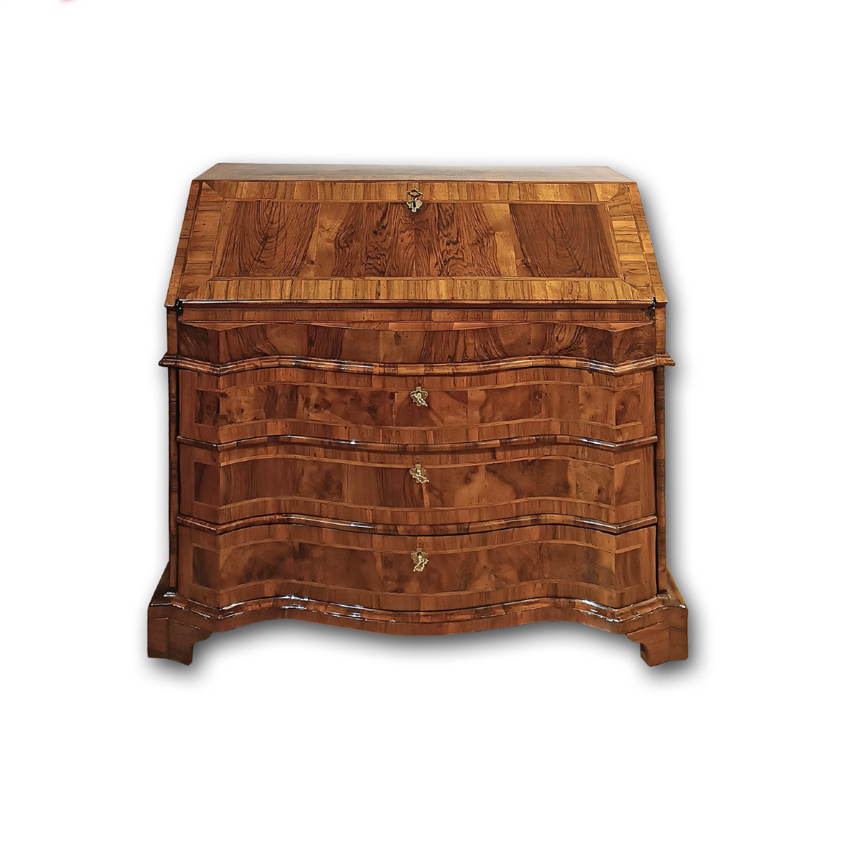 First Half Of The 18th Century Venetian Walnut Folding Cabinet