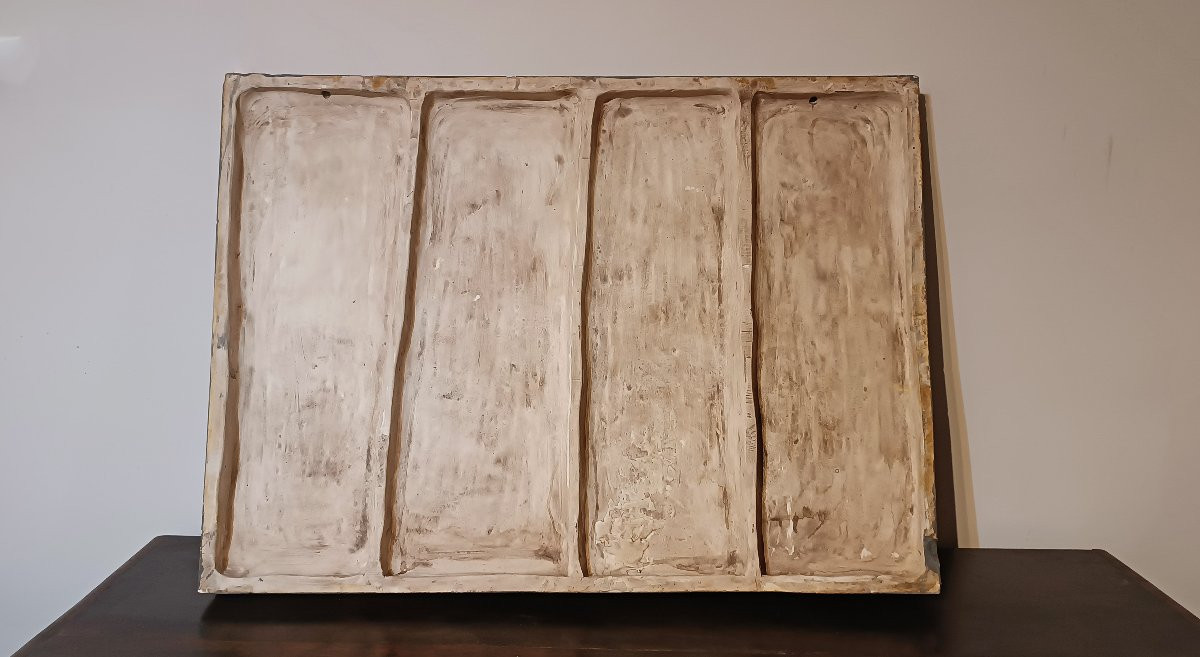 18th Century Stucco Bas-relief With The Triumph Of Ariadne-photo-5