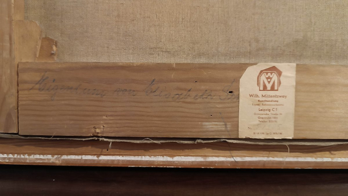 TABLEAU REPRÉSENTANT UNE VUE NAPOLITAINE PREMIÈRE MOITIÉ DU 19ème SIÈCLE-photo-6