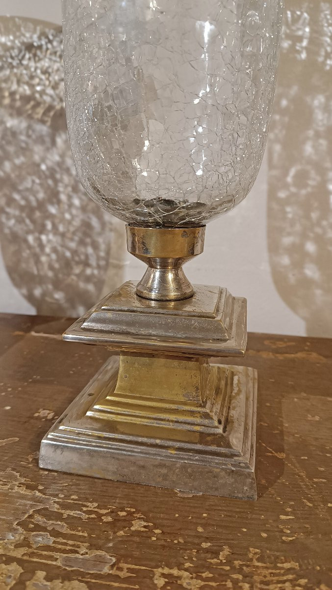 First Half Of The 19th Century Pair Of Candlesticks-photo-2