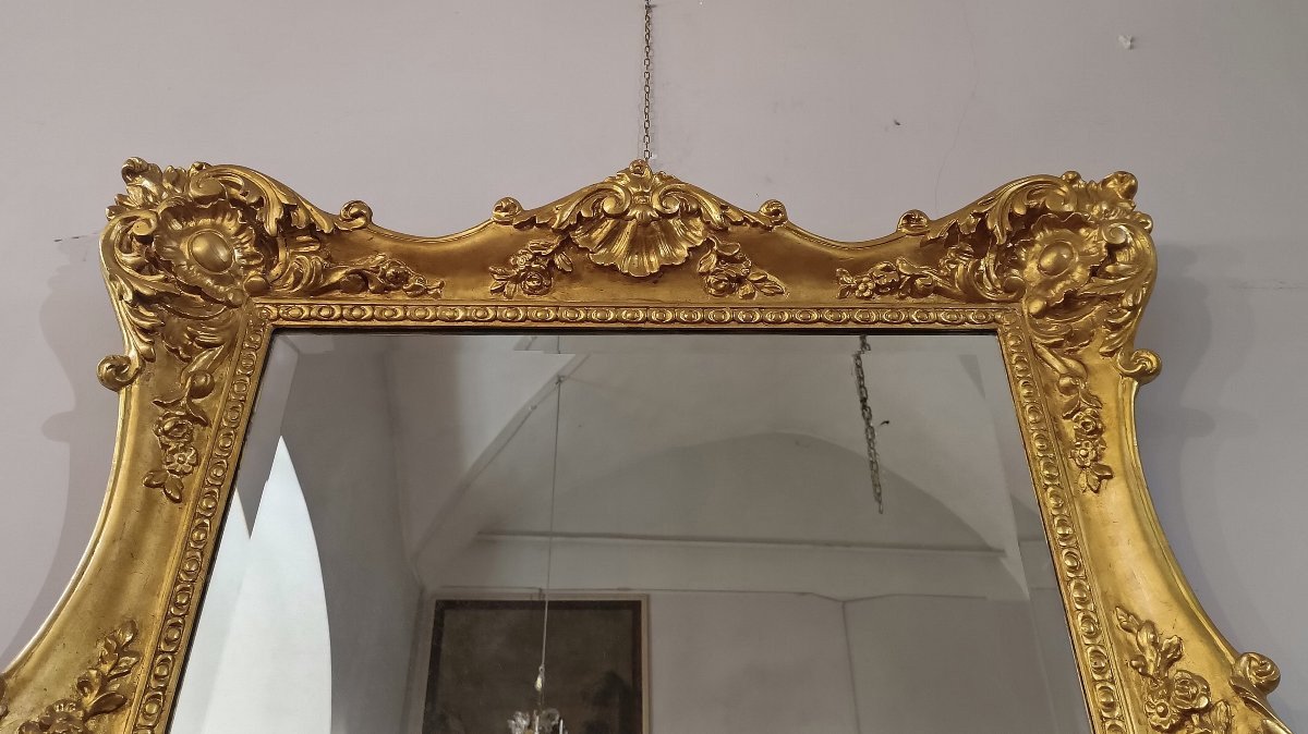 Early 19th Century Charles X Rectangular Mirror  -photo-1
