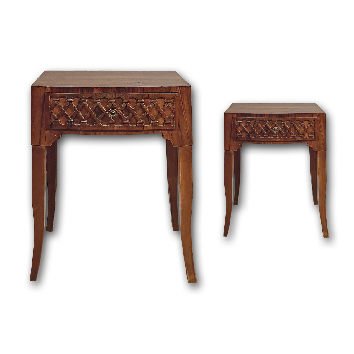 Late 18th Century Pair Of Directory Bedside Tables