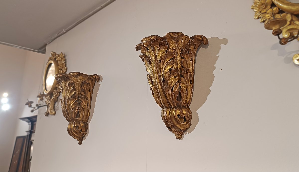 Mid-18th Century Pair Of Architectural Wall Friezes-photo-3