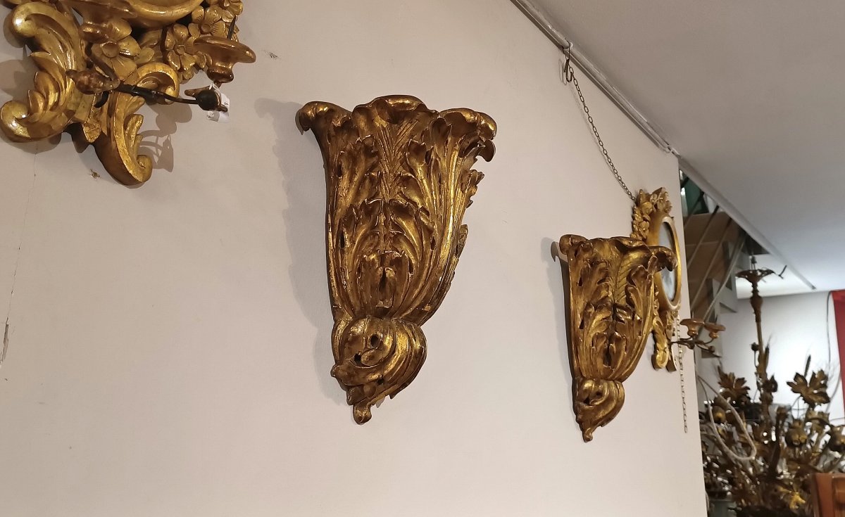 Mid-18th Century Pair Of Architectural Wall Friezes-photo-4