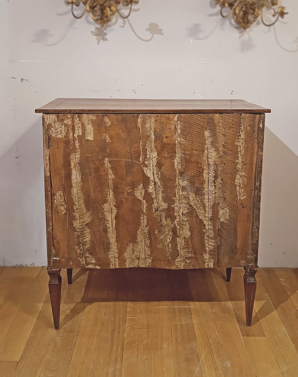 PETITE COMMODE NÉOCLASSIQUE SECONDE MOITIÉ DU 18ème SIÈCLE-photo-4