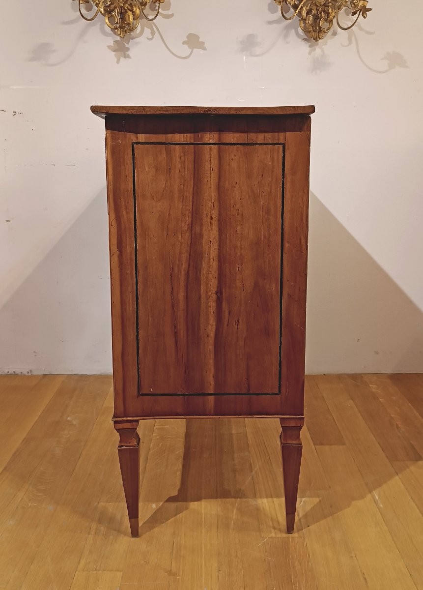  PETITE COMMODE NÉOCLASSIQUE SECONDE MOITIÉ DU 18ème SIÈCLE-photo-5