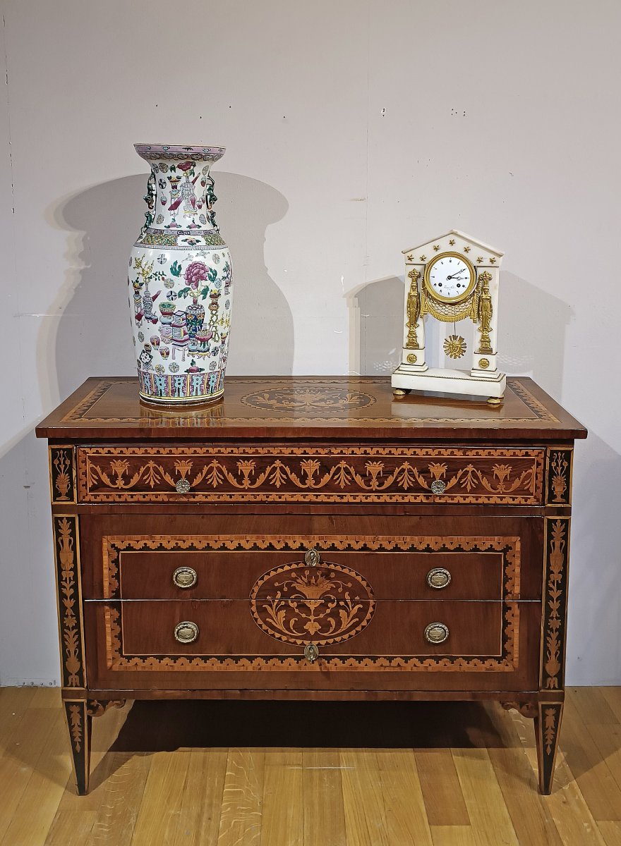 Second Half Of The 18th Century Chinese Porcelain Vase-photo-6