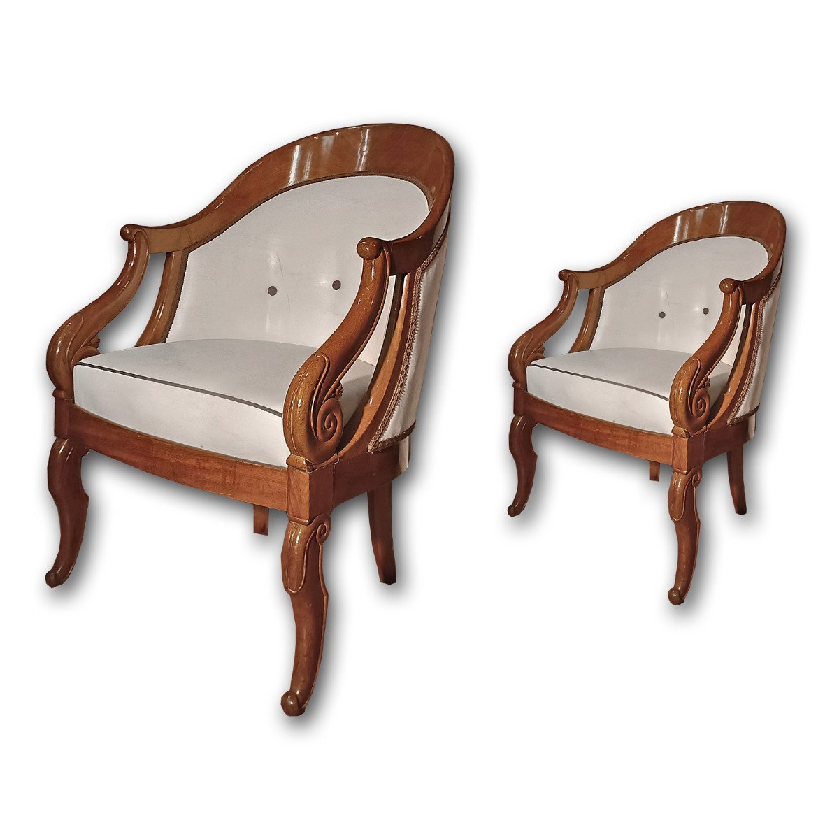 Early 19th Century Pair Of Jacob Armchairs 