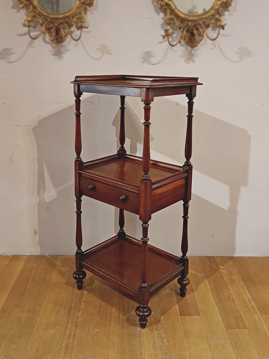 Second Half Of The 19th Century Three-tier étagère -photo-2