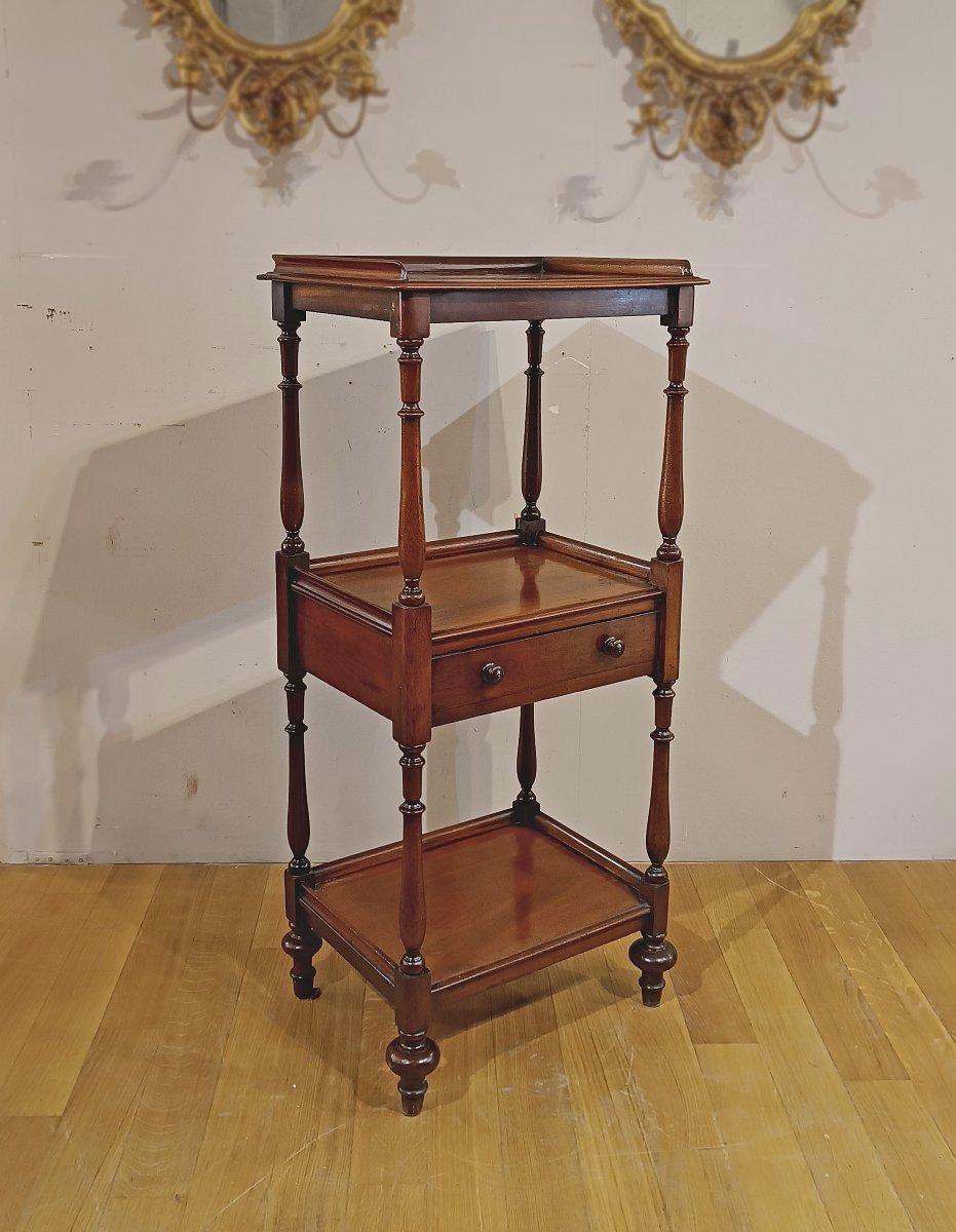 Second Half Of The 19th Century Three-tier étagère -photo-3