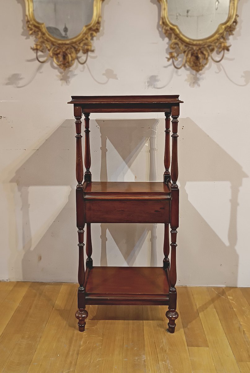 Second Half Of The 19th Century Three-tier étagère -photo-4