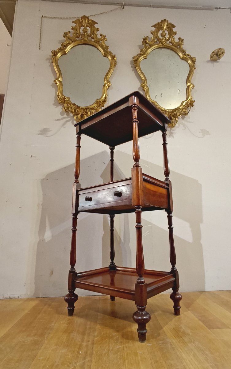 Second Half Of The 19th Century Three-tier étagère -photo-5
