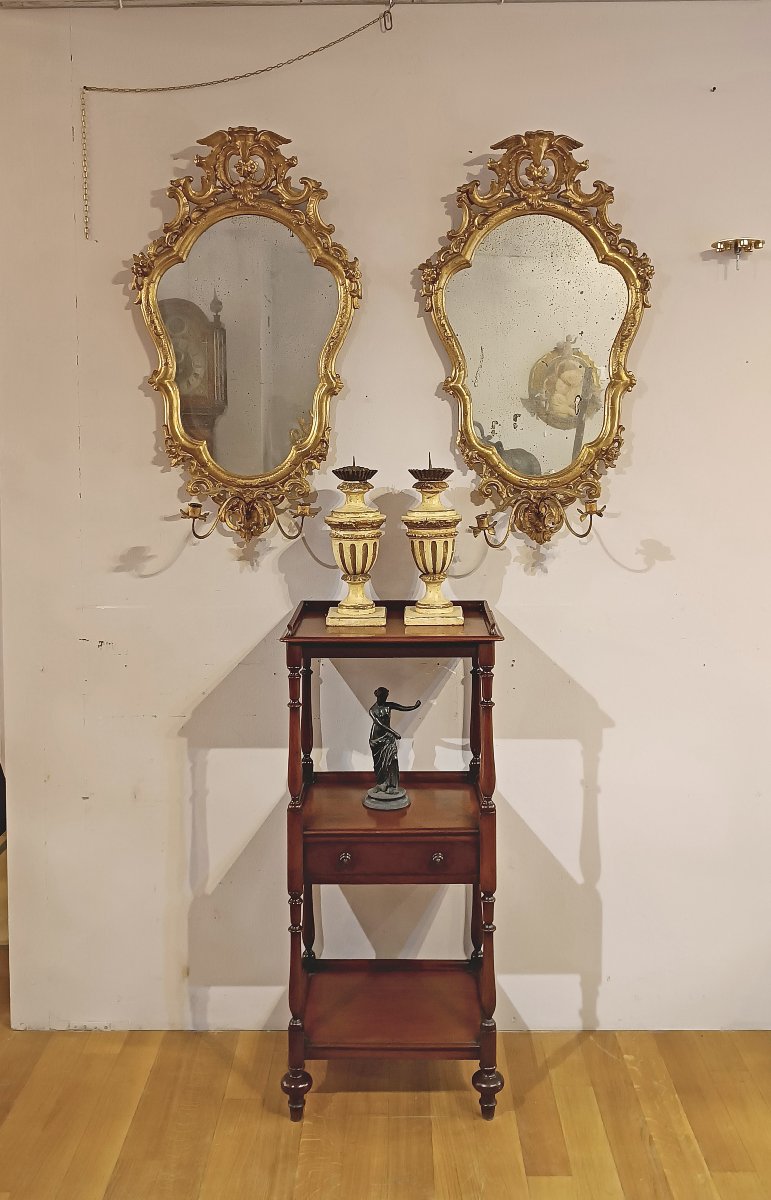Second Half Of The 19th Century Three-tier étagère -photo-6