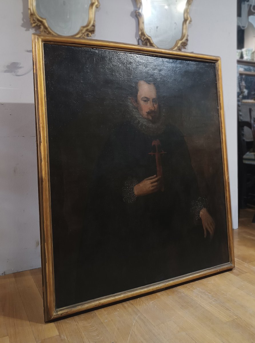 PORTRAIT DE PHILIPPE II ROI D'ESPAGNE FIN DU 16ème SIÈCLE-photo-6
