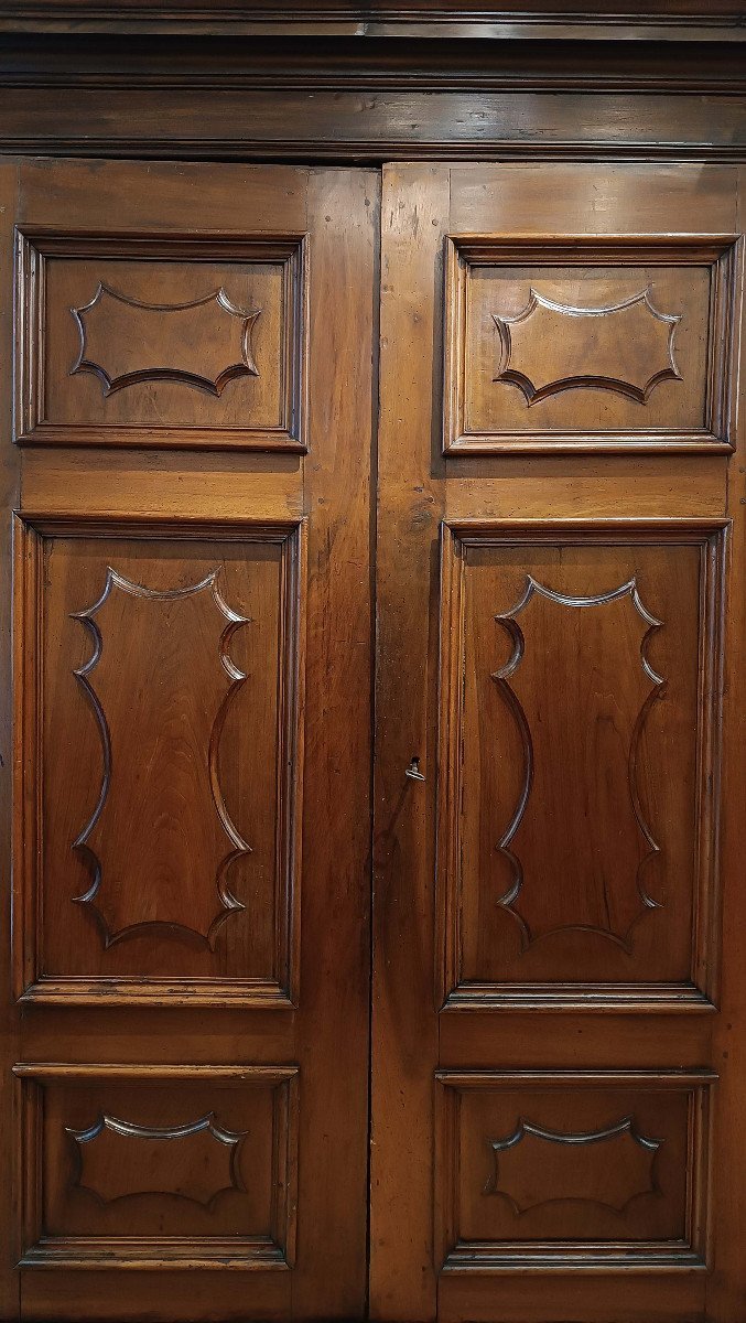 ARMOIRE LOUIS XIV EN NOYER FIN 17ème SIÈCLE-photo-1