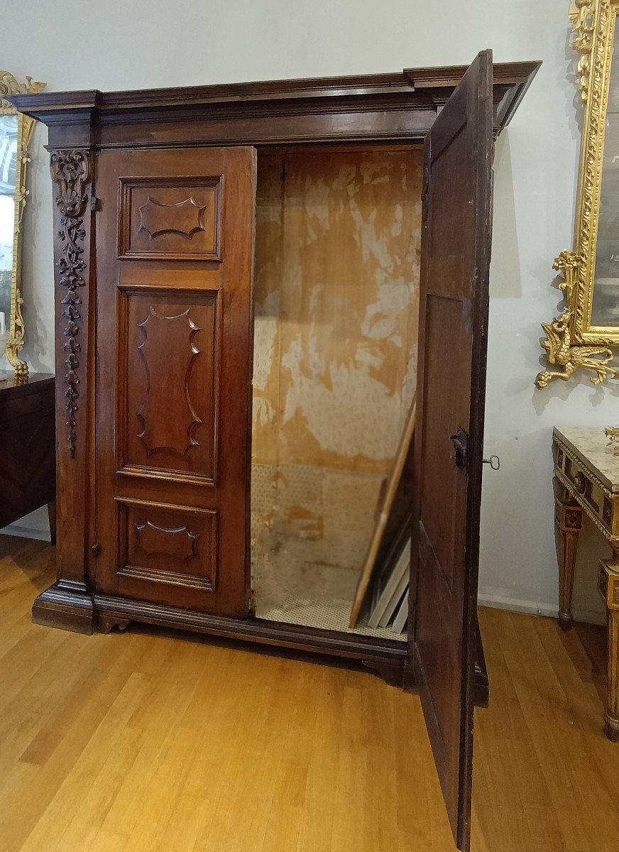 ARMOIRE LOUIS XIV EN NOYER FIN 17ème SIÈCLE-photo-5