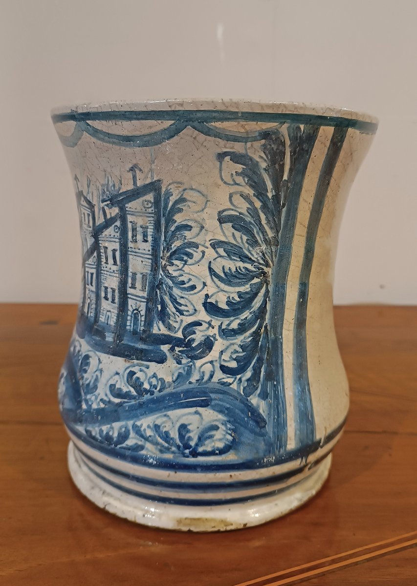 17th Century Majolica Albarello-photo-7