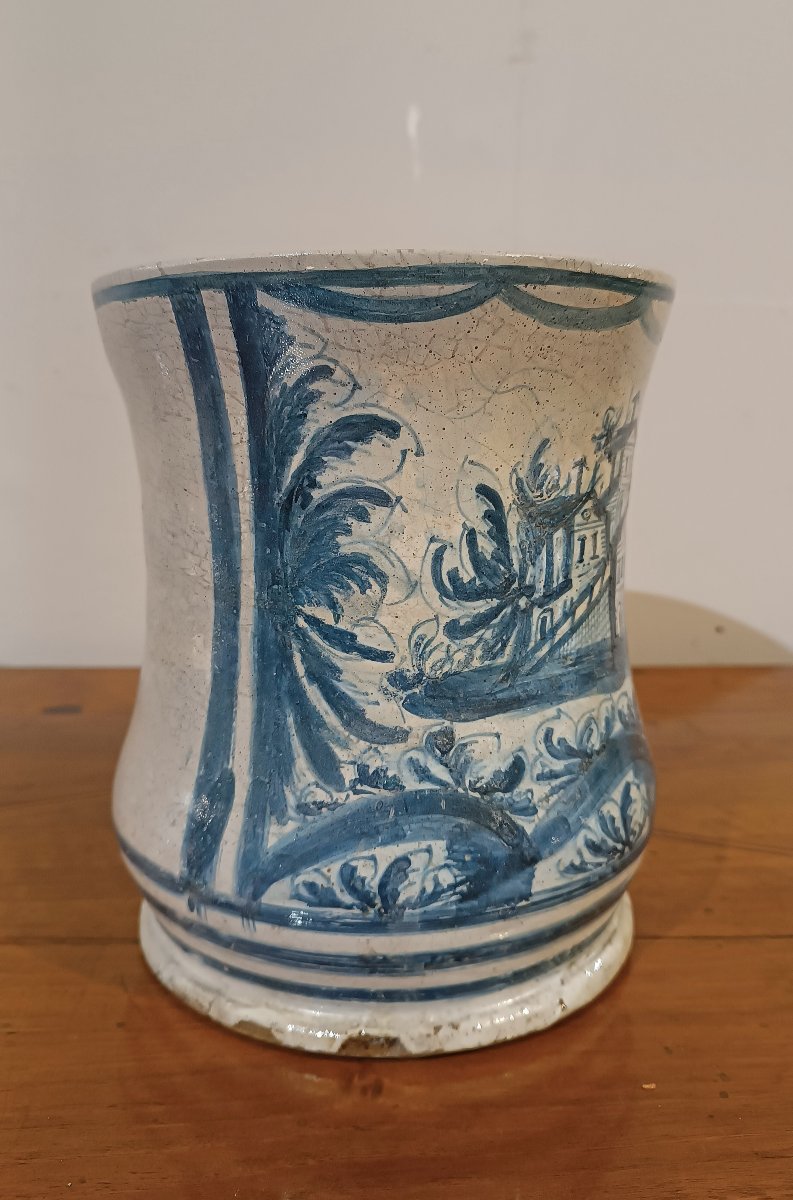 17th Century Majolica Albarello-photo-8