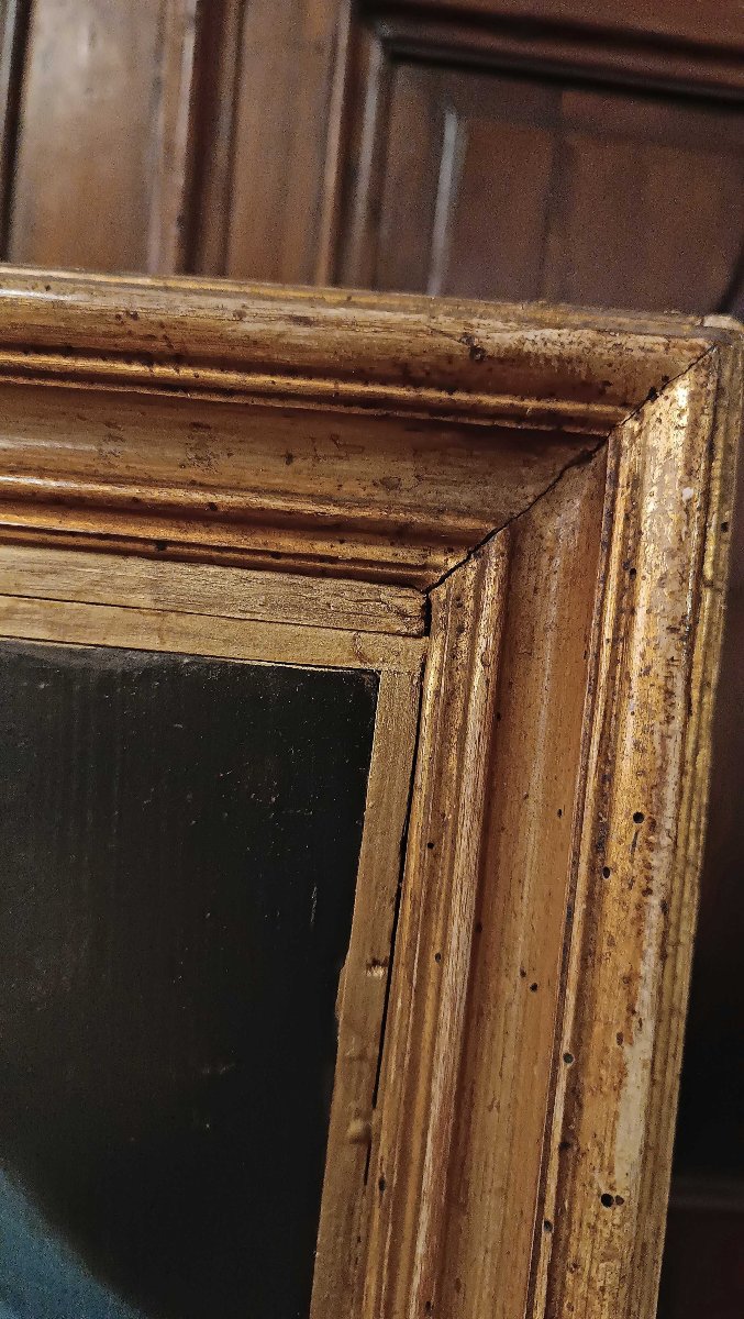 Late 18th Century Painting Of Madonna And Child-photo-4