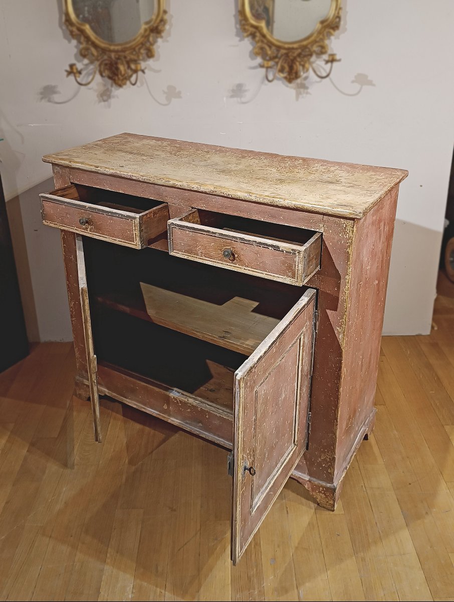 Late 18th Century Painted Neoclassical Sideboard-photo-4