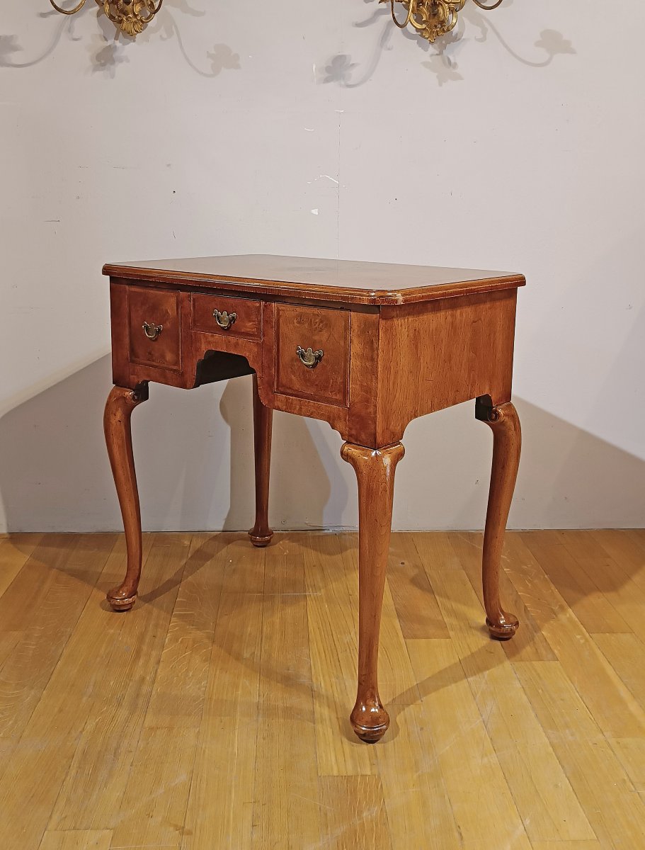 First Half Of The 19th Century Small Desk In Louis XV Style -photo-3