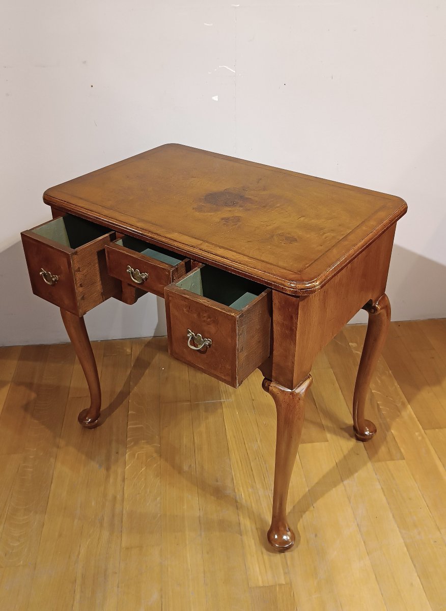 First Half Of The 19th Century Small Desk In Louis XV Style -photo-3