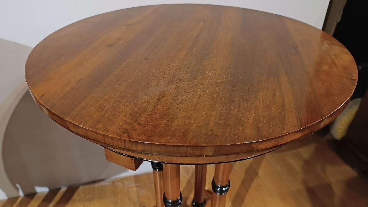 First Half Of The 19th Century Pair Of Charles X Tables-photo-3