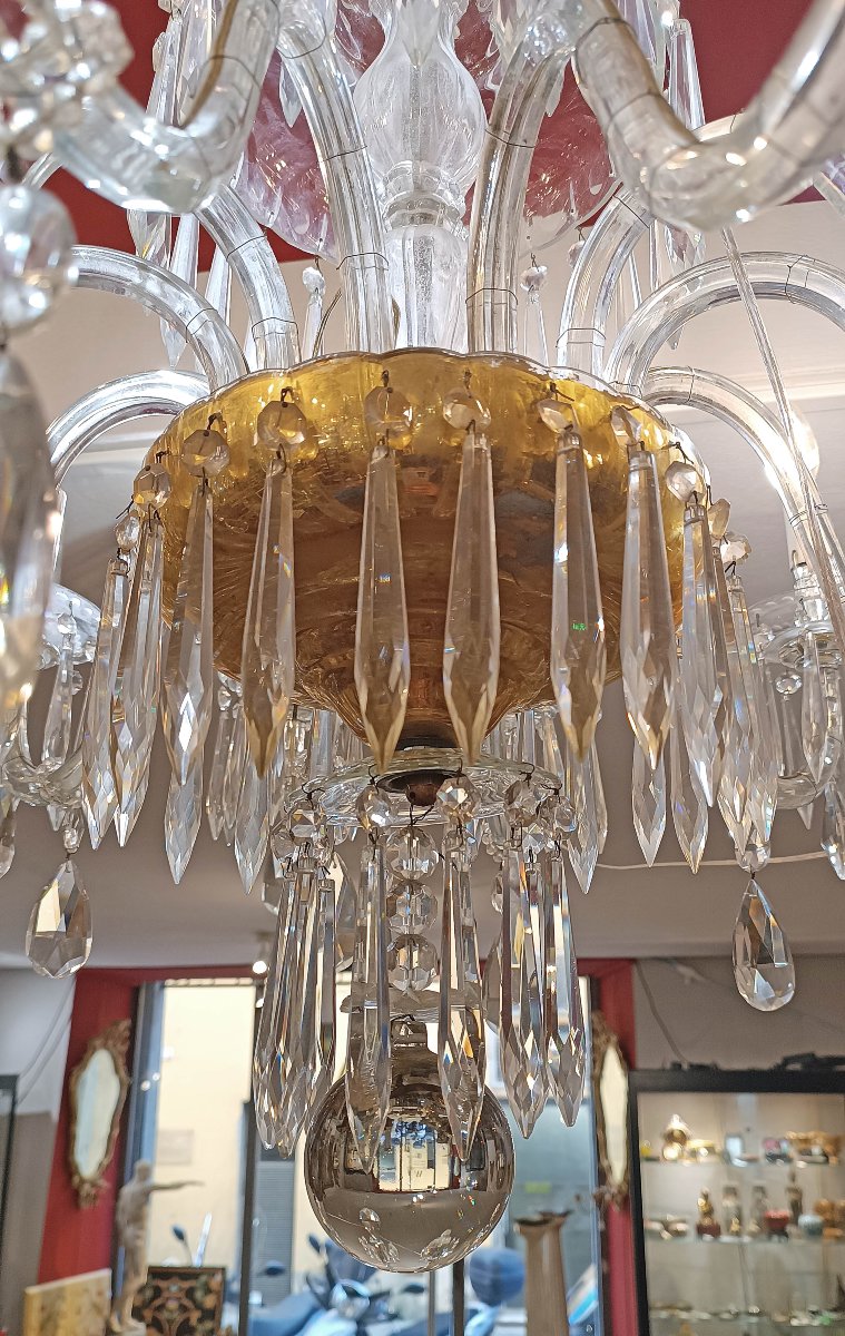 Second Half Of The 19th Century Crystal Chandelier-photo-4