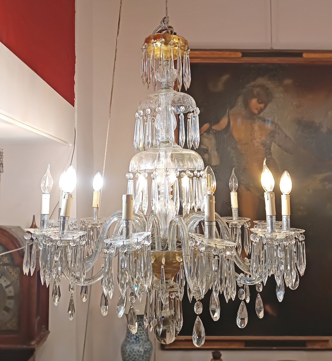 Second Half Of The 19th Century Crystal Chandelier-photo-7