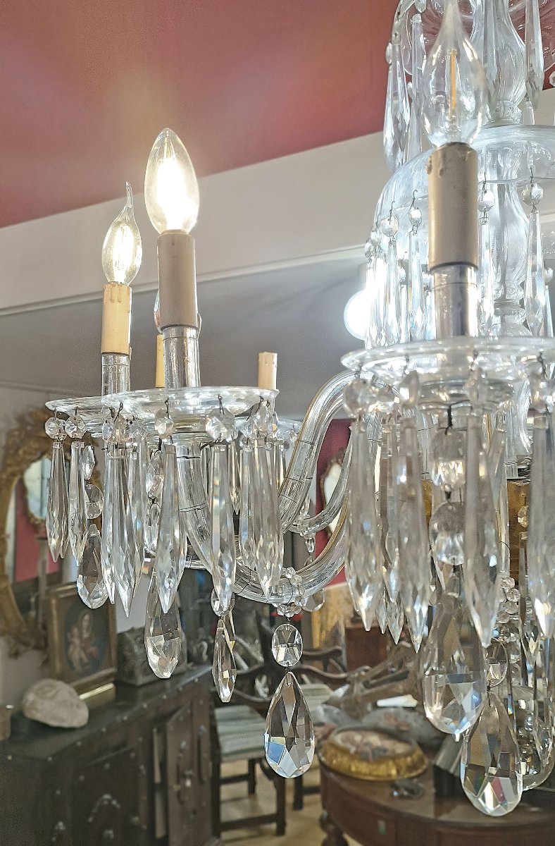 Second Half Of The 19th Century Crystal Chandelier-photo-8
