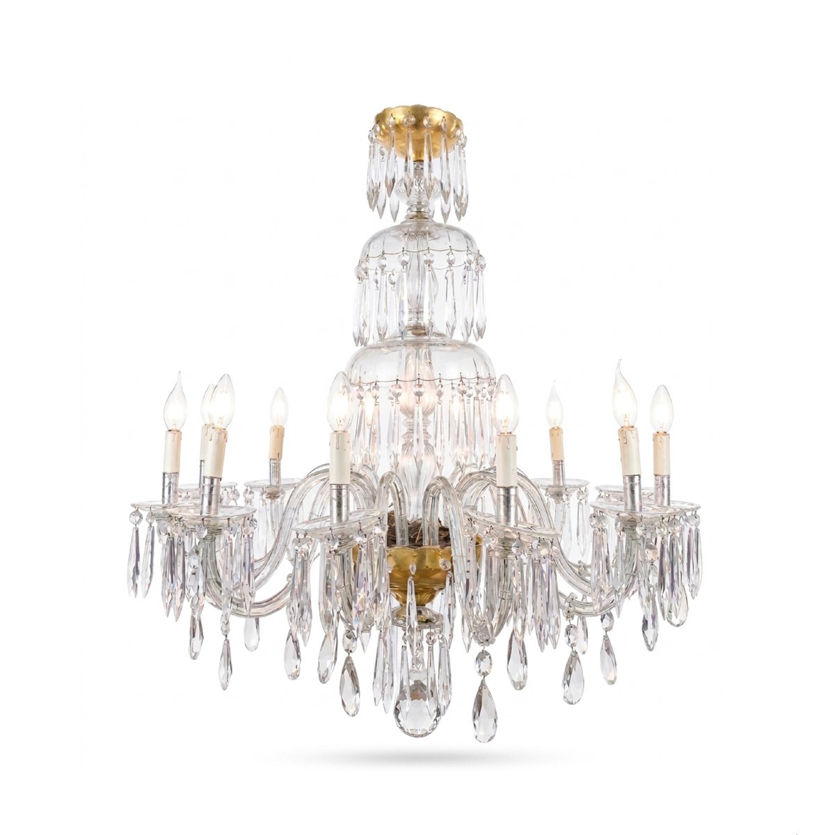 Second Half Of The 19th Century Crystal Chandelier
