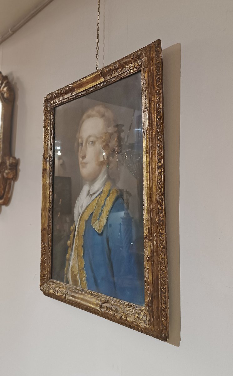 Late 18th Century Pastel Portrait Of A Gentleman-photo-7