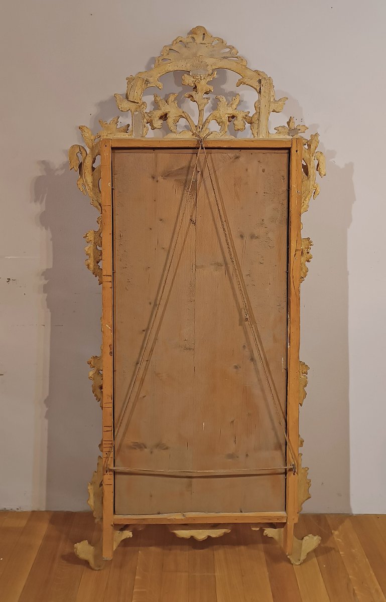 Mid-18th Century Louis XV Gilded Mirror -photo-6