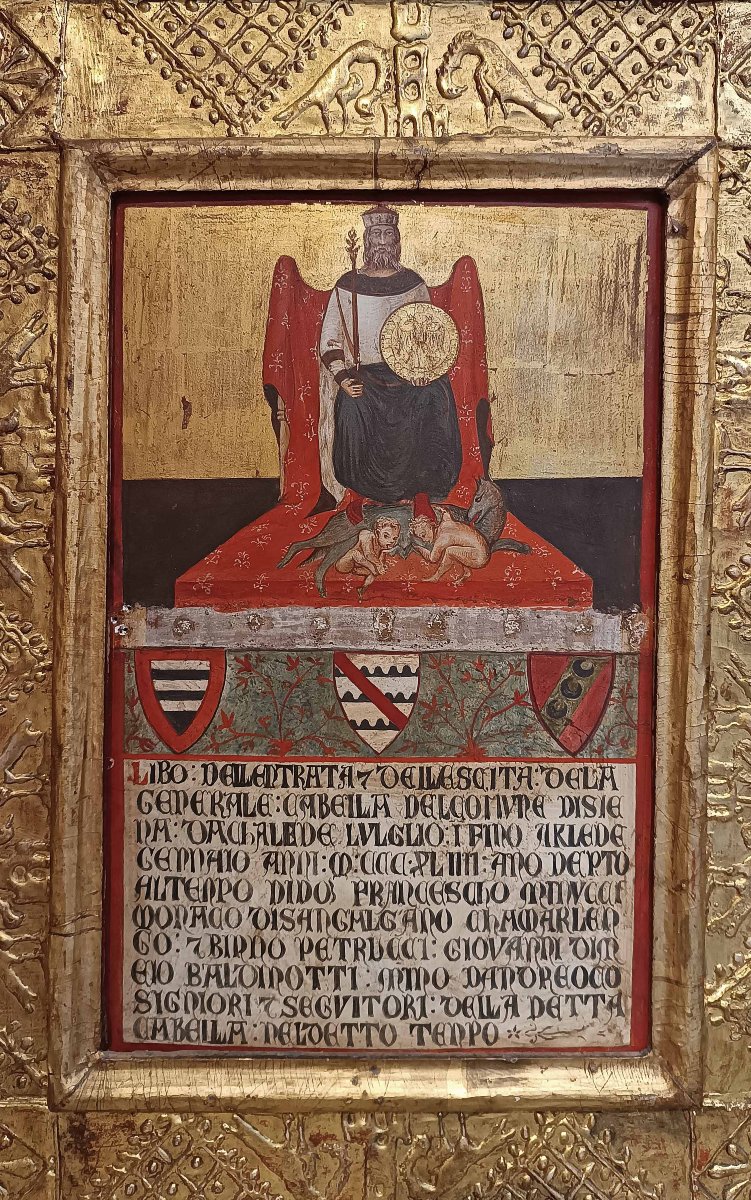 PANNEAU DE LA BICCHERNA PAR ICILIO FEDERICO JONI FIN DU 19ème SIÈCLE-photo-2
