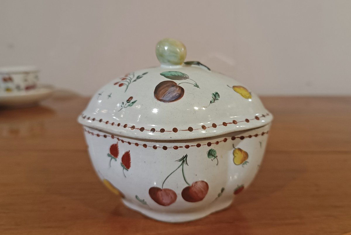 Second Half Of The 18th Century Ginori Coffee Porcelain Set -photo-7