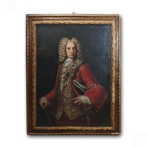Early 18th Century Portrait Of A Gentleman 
