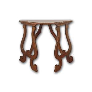 CONSOLE MURALE EN NOYER 17ème SIÈCLE