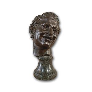 SCULPTURE DE SATYRE EN BRONZE FIN DU 16ème SIÈCLE