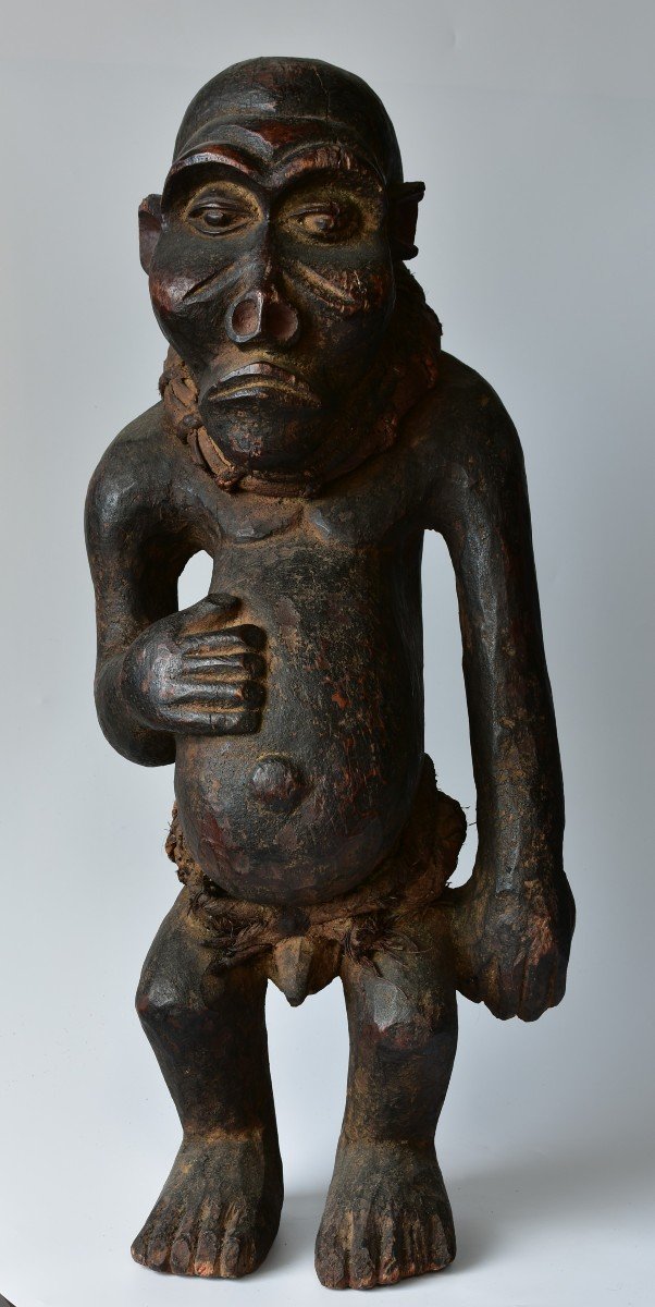 Statue Fétiche Gorille Bulu/Boulou (Cameroun)-photo-5