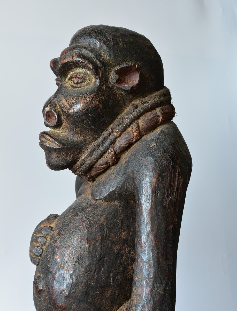 Statue Fétiche Gorille Bulu/Boulou (Cameroun)